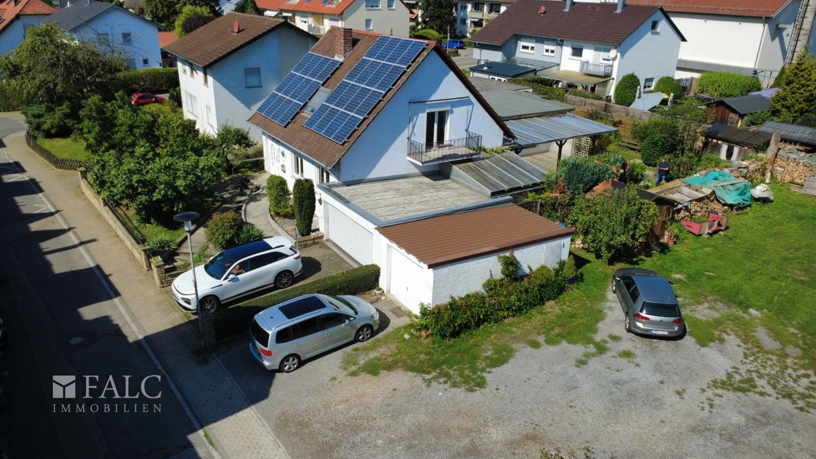 Von der Seite